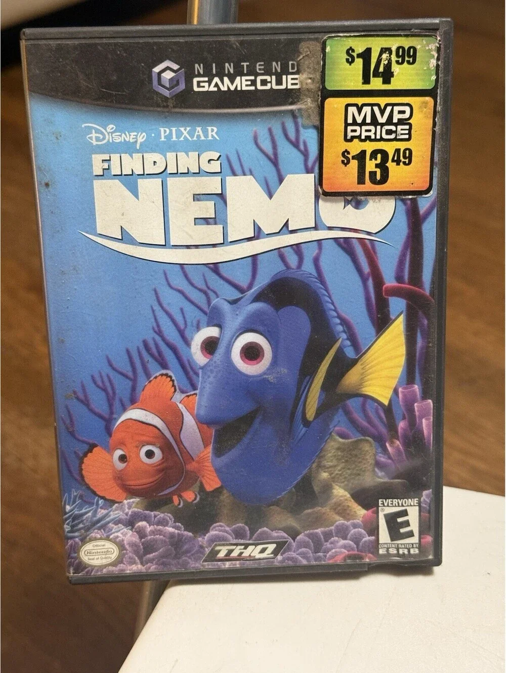 Disney Pixar FINDING NEMO Nintendo Gamecube Video Game No Manual